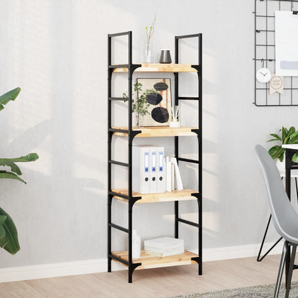 Svävande hyllor 2 st 60x30x4 cm obehandlat massivt akaciaträ
