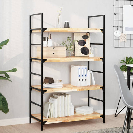Svävande hyllor 3 st 60x40x4 cm obehandlat massivt akaciaträ