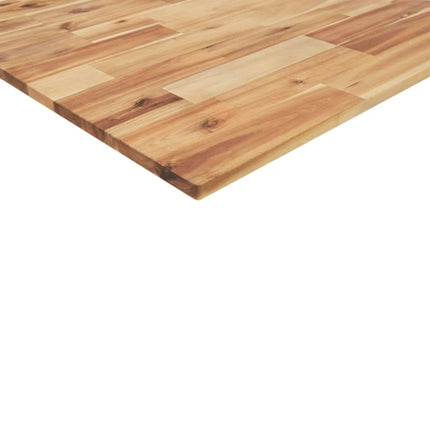 Svävande hyllor 3 st 40x20x2 cm behandlat massivt akaciaträ