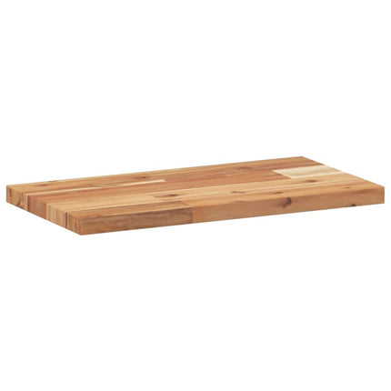 Svävande hylla 60x20x2 cm behandlat massivt akaciaträ