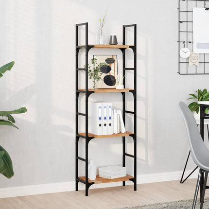 Svävande hylla 60x20x2 cm behandlat massivt akaciaträ