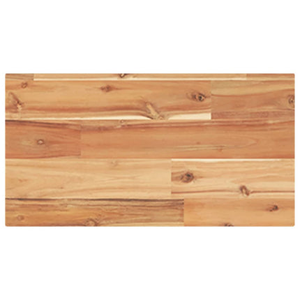 Svävande hyllor 2 st 60x20x2 cm behandlat massivt akaciaträ