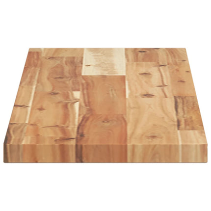 Svävande hyllor 3 st 80x20x2 cm behandlat massivt akaciaträ