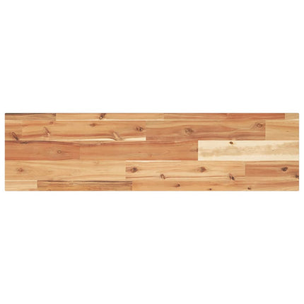 Svävande hylla 100x20x2 cm behandlat massivt akaciaträ