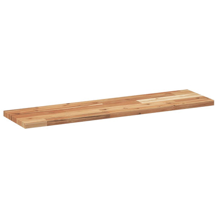 Svävande hylla 100x20x2 cm behandlat massivt akaciaträ