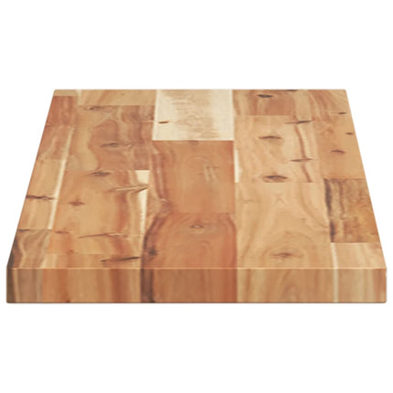 Svävande hyllor 3 st 100x20x2 cm behandlat massivt akaciaträ