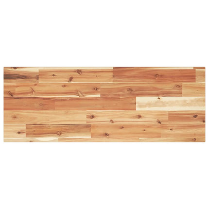 Svävande hylla 80x30x2 cm behandlat massivt akaciaträ