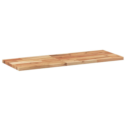 Svävande hylla 80x30x2 cm behandlat massivt akaciaträ