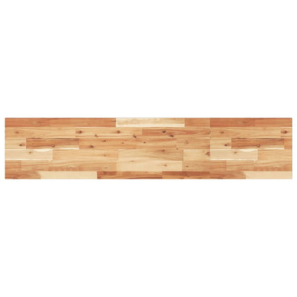Svävande hylla 160x30x2 cm behandlat massivt akaciaträ