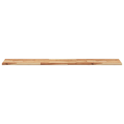 Svävande hyllor 3 st 160x30x2 cm behandlat massivt akaciaträ