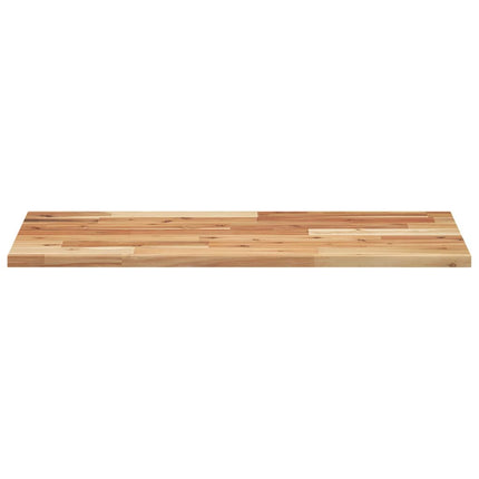 Svävande hyllor 2 st 60x40x2 cm behandlat massivt akaciaträ