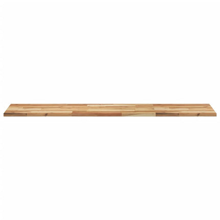 Svävande hyllor 3 st 140x40x2 cm behandlat massivt akaciaträ