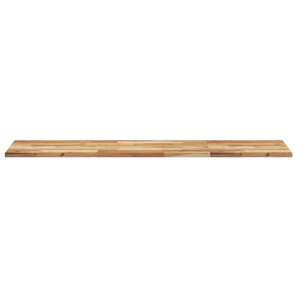 Svävande hylla 160x40x2 cm behandlat massivt akaciaträ