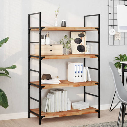 Svävande hylla 100x40x4 cm behandlat massivt akaciaträ