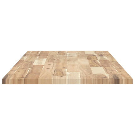 Bänkskiva för badrum obehandlad 140x50x2 cm massivt akaciaträ