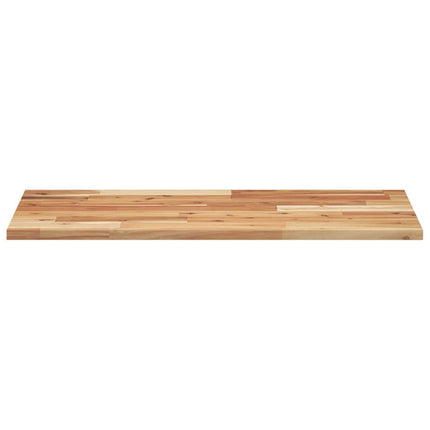 Bänkskiva för badrum behandlad 100x40x2 cm massivt akaciaträ