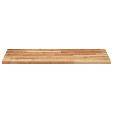 Bänkskiva för badrum behandlad 60x50x2 cm massivt akaciaträ