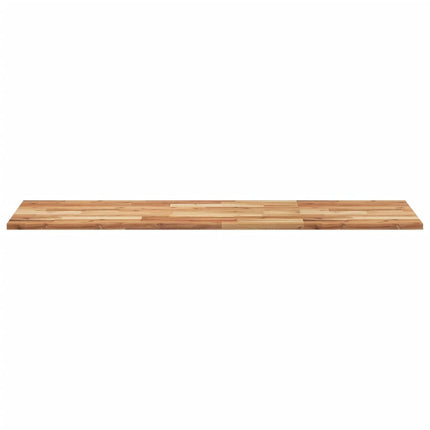 Bänkskiva för badrum behandlad 120x50x2 cm massivt akaciaträ