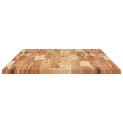 Bänkskiva för badrum behandlad 120x60x2 cm massivt akaciaträ