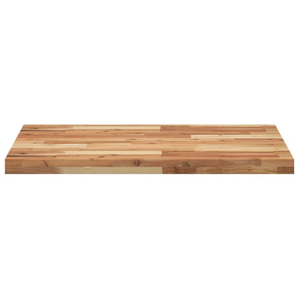 Bänkskiva för badrum behandlad 100x60x4 cm massivt akaciaträ