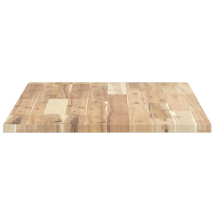 Bordsskiva obehandlad 80x50x2 cm massivt akaciaträ