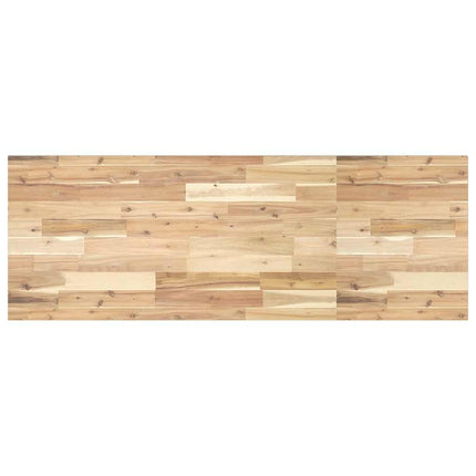 Bordsskiva obehandlad 120x50x2 cm massivt akaciaträ