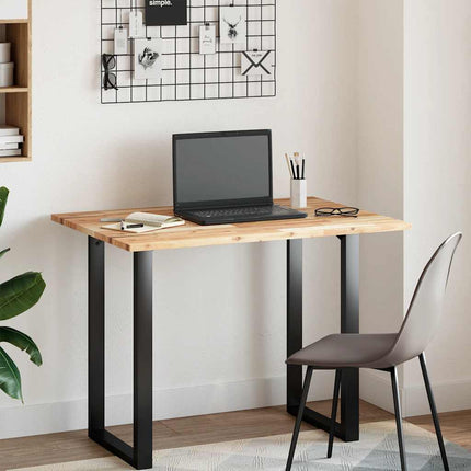 Bordsskiva obehandlad 120x70x2 cm massivt akaciaträ