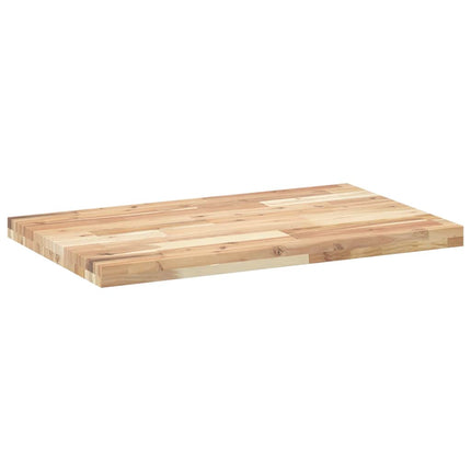Bordsskiva obehandlad 80x50x4 cm massivt akaciaträ