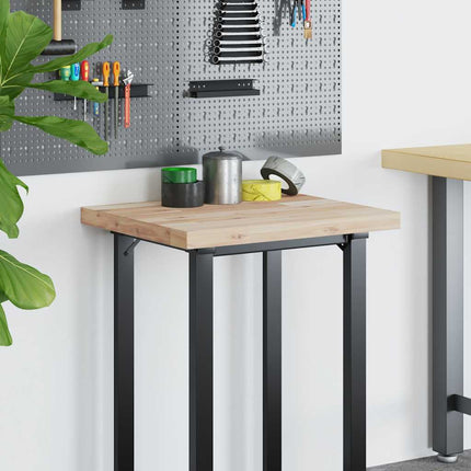 Bordsskiva obehandlad 100x50x4 cm massivt akaciaträ