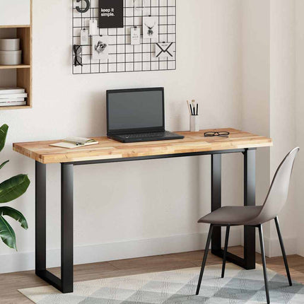 Bordsskiva obehandlad 140x50x4 cm massivt akaciaträ