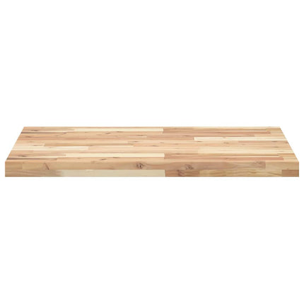 Bordsskiva obehandlad 80x60x4 cm massivt akaciaträ