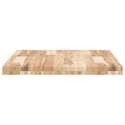 Bordsskiva obehandlad 80x60x4 cm massivt akaciaträ