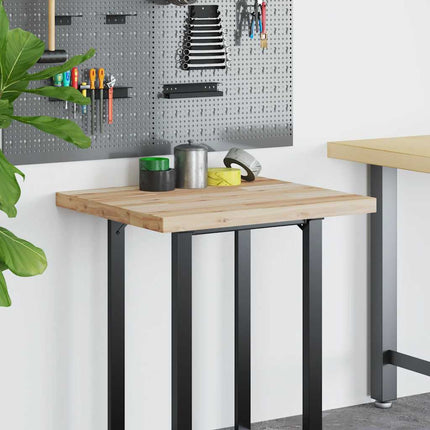 Bordsskiva obehandlad 100x60x4 cm massivt akaciaträ