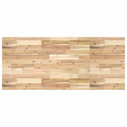 Bordsskiva obehandlad 120x60x4 cm massivt akaciaträ