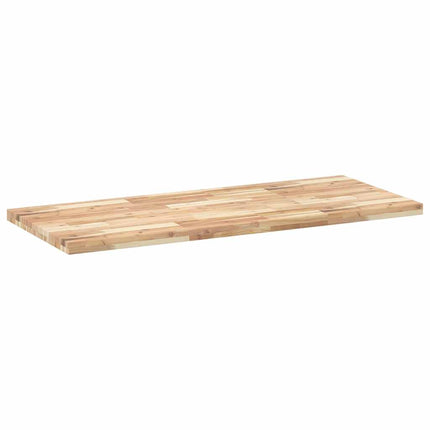 Bordsskiva obehandlad 140x60x4 cm massivt akaciaträ