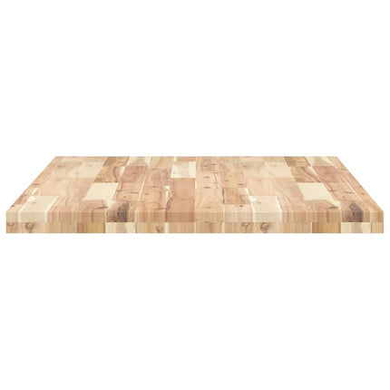 Bordsskiva obehandlad 120x70x4 cm massivt akaciaträ