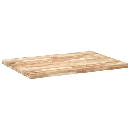 Bordsskiva obehandlad 120x70x4 cm massivt akaciaträ