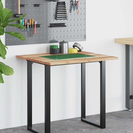 Bordsskiva behandlad 80x60x2 cm massivt akaciaträ