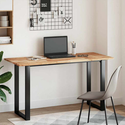 Bordsskiva behandlad 140x60x2 cm massivt akaciaträ