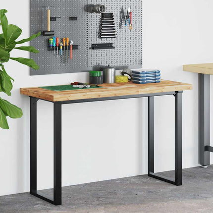 Bordsskiva behandlad 120x50x4 cm massivt akaciaträ