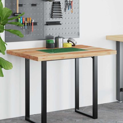 Bordsskiva behandlad 100x80x4 cm massivt akaciaträ