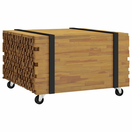Kaffeebord Brun 60 x 60 x 38 cm Massivt teakträ