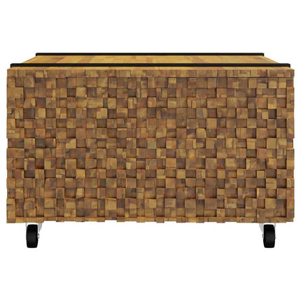 Kaffeebord Brun 60 x 60 x 38 cm Massivt teakträ