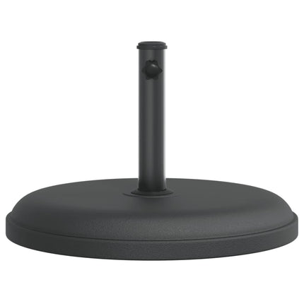 Parasollfot för Ø32/35/38 mm stolpar 25 kg rund