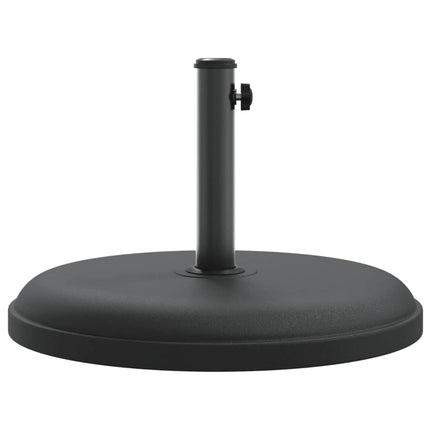 Parasollfot för Ø32/35/38 mm stolpar 25 kg rund