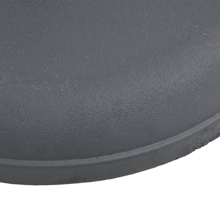 Parasollfot för Ø32/35/38 mm stolpar 15 kg rund