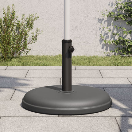 Parasollfot för Ø32/35/38 mm stolpar 15 kg rund
