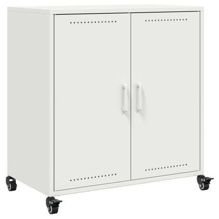 Skänk vit 68x39x72 cm stål