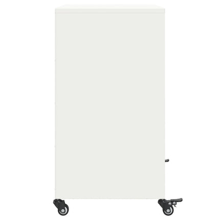 Skänk vit 68x39x72 cm stål