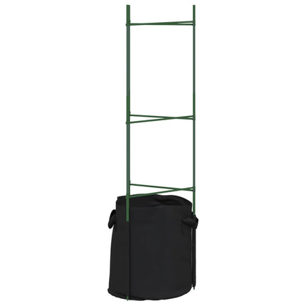 Tomatbur med växtpåse 2 st 116 cm stål och PP